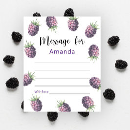 BlackBerry Botschaft zur Geburtstagszeit Kapseln