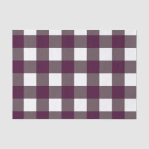 Blackberry-Buffalo-Karo-Druckmuster Seidenpapier