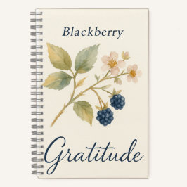 Blackberry — Dankbarkeit  Notizbuch