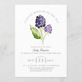 BlackBerry Duo | Berry Baby Shower Einladung