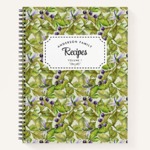 BlackBerry Family Rezept SpiralNotebook Notizbuch