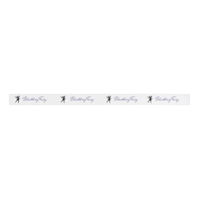 BlackBerry-feenhaftes Logo-Band Ripsband (Vorderseite)