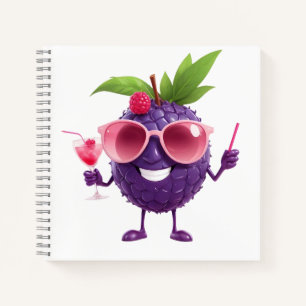 BlackBerry Fun fröhlicher Urlaub Tropisches Geträn Notizbuch
