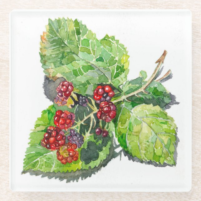 BlackBerry Glasuntersetzer (Vorderseite)