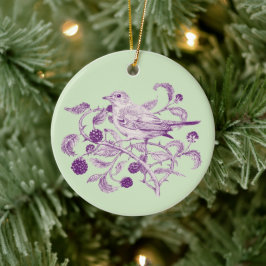 BlackBerry Harvest - Keramik Ornament
