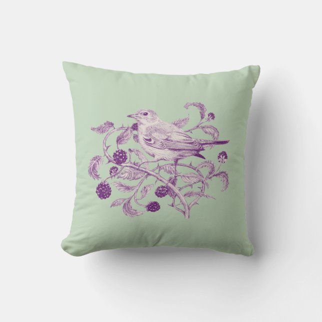 BlackBerry Harvest - Kissen (Vorderseite)