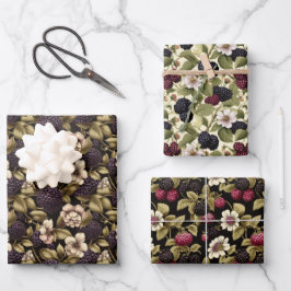 BlackBerry in Bloom Geschenkpapier Set
