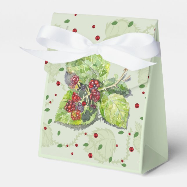 BlackBerry in Rot und Schwarz Geschenkschachtel (Vorderseite)