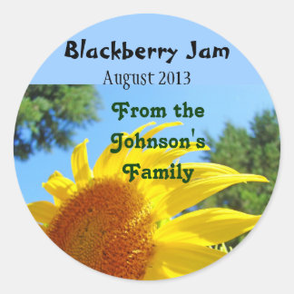 Blackberry Jam en conserve Stickers Étiquettes Tou