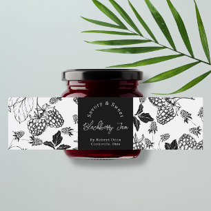 BlackBerry-Jam-Wrap-around-Label von Sketch