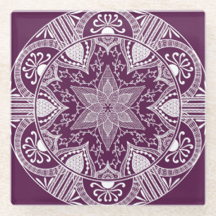 BlackBerry Mandala Glasuntersetzer