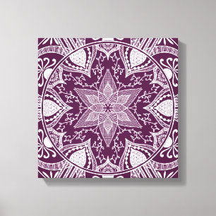 BlackBerry Mandala Leinwanddruck