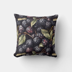 BlackBerry Pattern Throw-Kissen Kissen