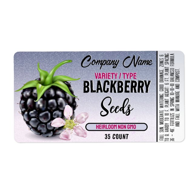BlackBerry-Saatgut (Vorne)