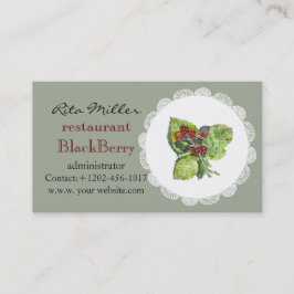 BlackBerry Visitenkarte