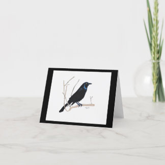 Blackbird-Inspirationskarte Dankeskarte