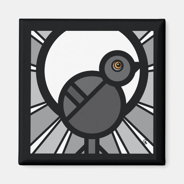 Blackbird Magnet (Vorne)