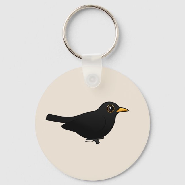 Blackbird Schlüsselanhänger (Vorderseite)
