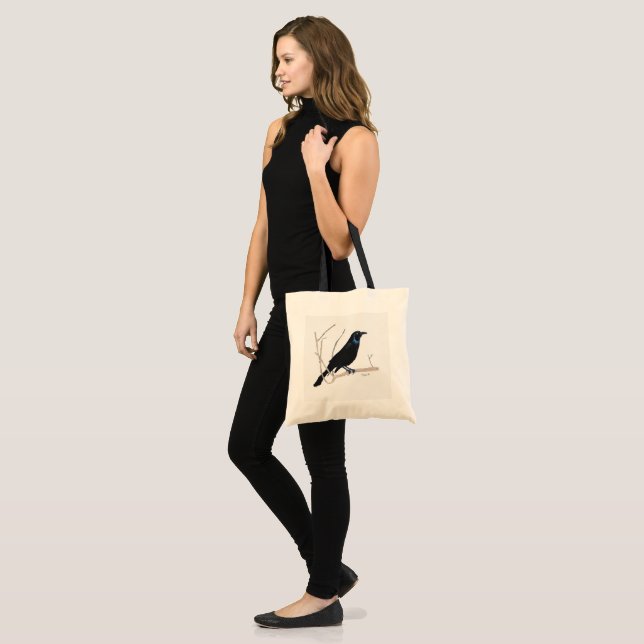 Blackbird Tote Bag Tragetasche (Vorderseite (Model))