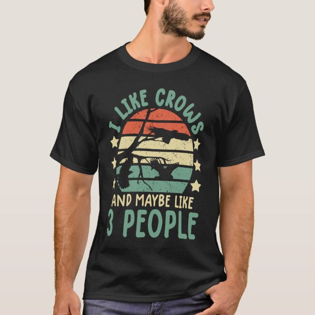 blackbird  women crow  for men crow  crow T-Shirt (Vorderseite)