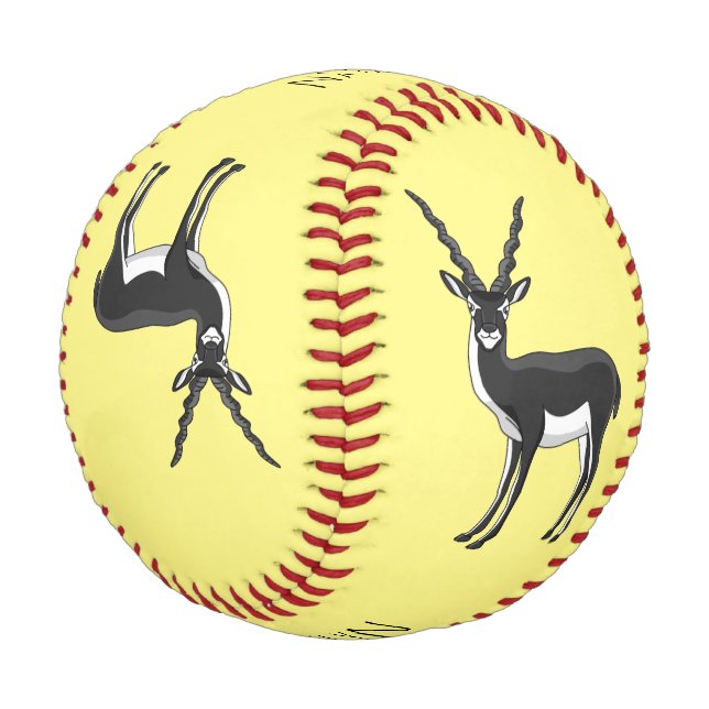 Blackbuck-Antelope-Abbildung Baseball (Schrägansicht)