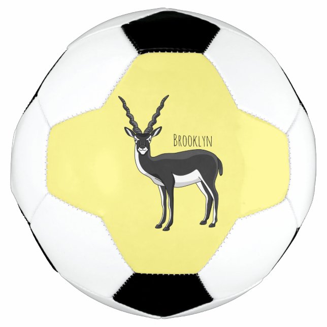 Blackbuck-Antelope-Abbildung Fußball (Vorderseite)