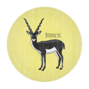 Blackbuck-Antelope-Abbildung Schneidebrett