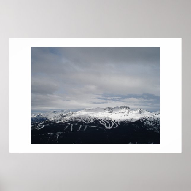 Blackcomb Mountain Poster (Vorne)