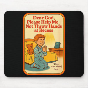 Blackcraft Gott Schule Lustiger Dunkler Humor Goth Mousepad