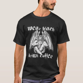 Blackcraft Tragen Black Drink Kaffee Satan Devil C T-Shirt