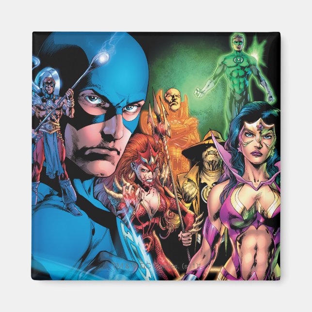 Blackest Night Comic Panel 2 - Farbe Magnet (Vorne)