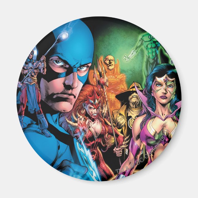 Blackest Night Comic Panel 2 - Farbe Magnet (Vorne)