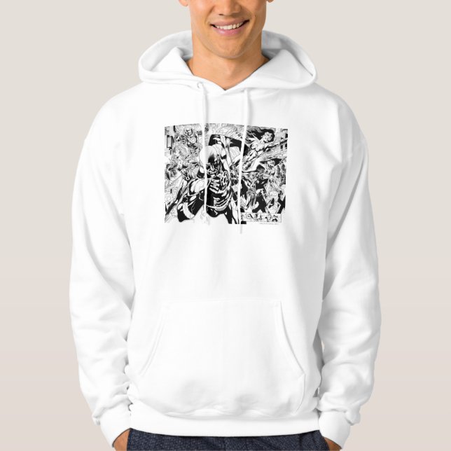 Blackest Night Comic Panel Hoodie (Vorderseite)