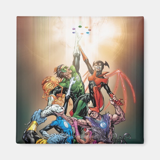 Blackest Night Cover Magnet (Vorne)