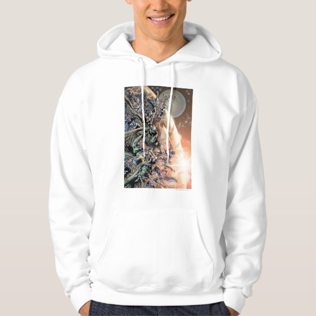 Blackest Night Group und Mond Hoodie (Vorderseite)