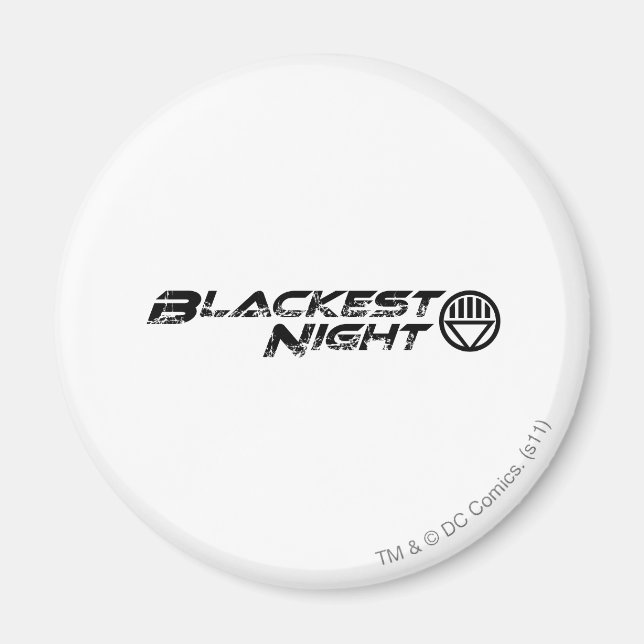 Blackest Night Logo Magnet (Vorne)