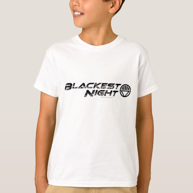 Blackest Night Logo T-Shirt (Vorderseite)