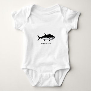 Blackfin Thunfisch (Illustration) Baby Strampler