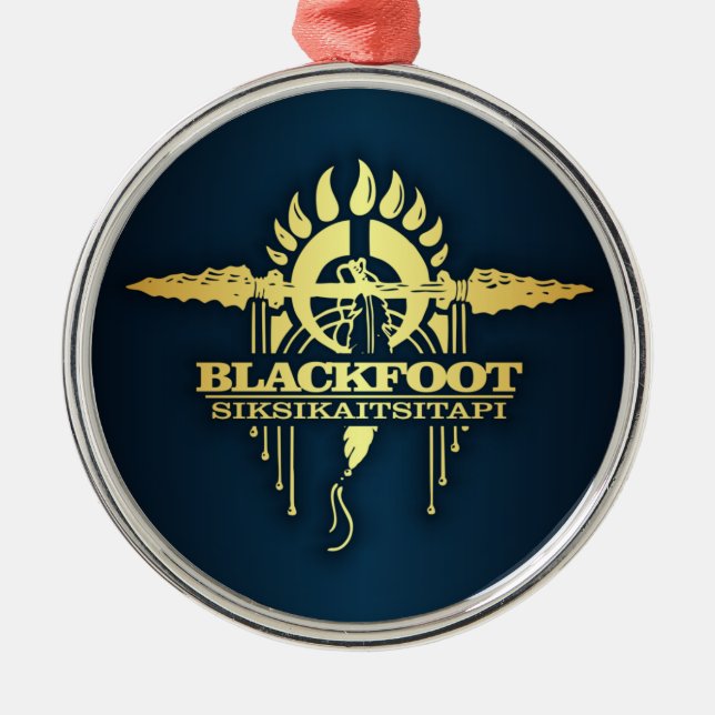 Blackfoot 2 ornament aus metall (Vorne)