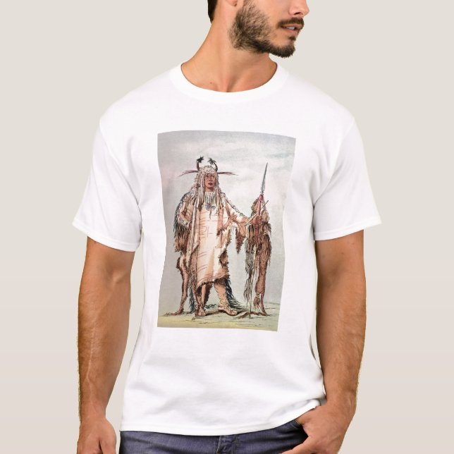 Blackfoot indischer PET-Toh-Pipi-Kuss, die T-Shirt (Vorderseite)