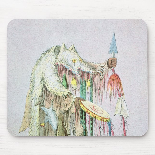 Blackfoot Medizin-Mann Mousepad (Vorne)