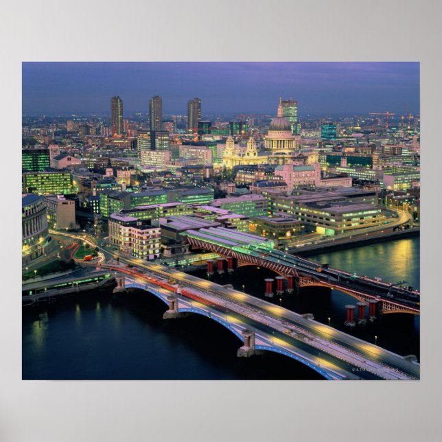 Blackfriar-Brücke Poster (Vorne)