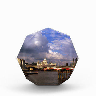 Blackfriars Bridge und St. Paul's Cathedral Fotoblock