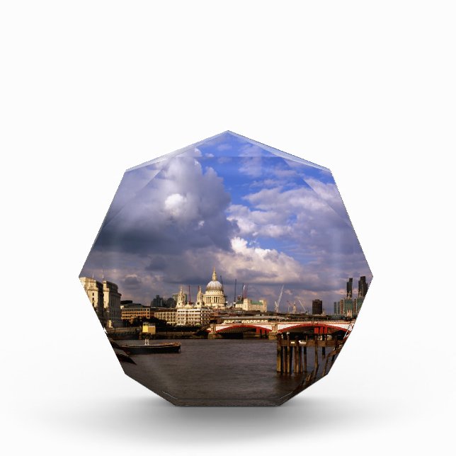 Blackfriars Bridge und St. Paul's Cathedral Fotoblock (Vorderseite)