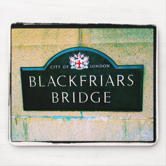Blackfriars Brücke - Stadt von London - Mousepad (Vorne)