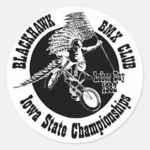 Blackhawk BMX Aufkleber