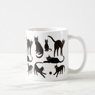 Blackie la tasse de chat noir
