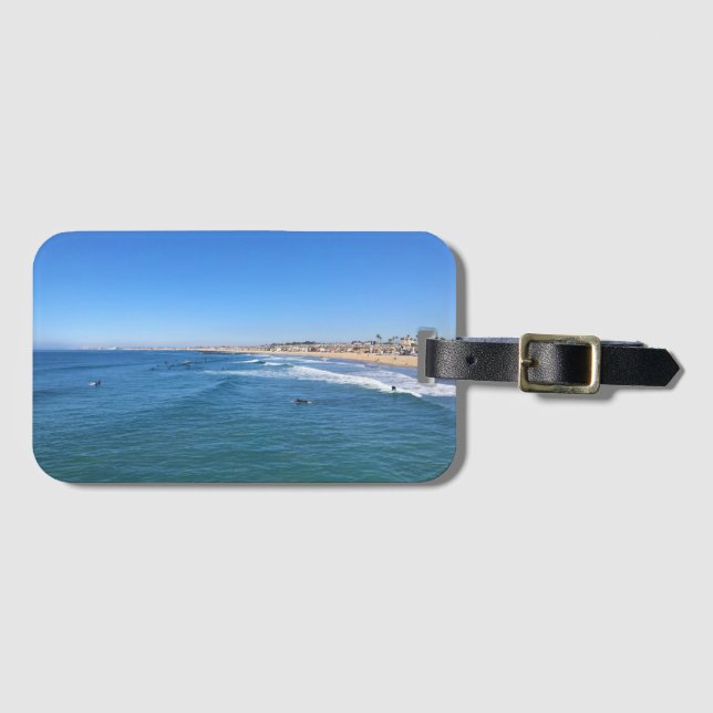Blackies, Newport Beach, Kalifornien Gepäckanhänger (Vorderseite (Horizontal))
