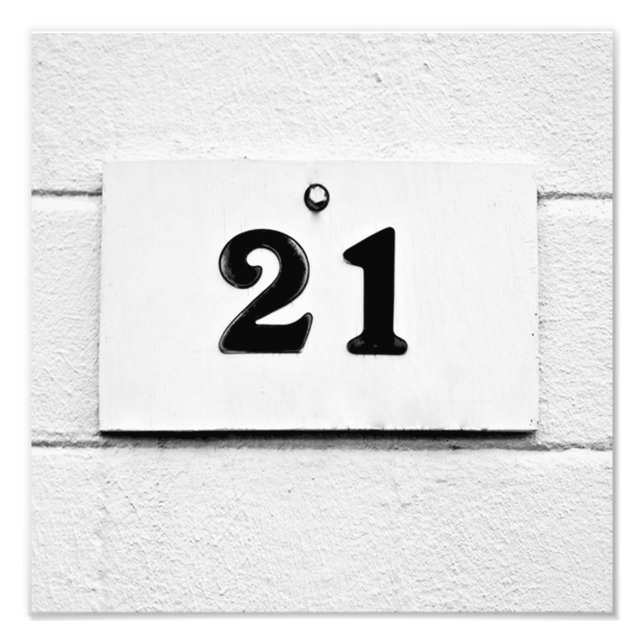 Blackjack 21 fotodruck (Vorne)