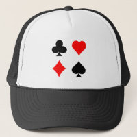 Blackjack-/Poker-Karten-Anzüge: Vektorkunst: